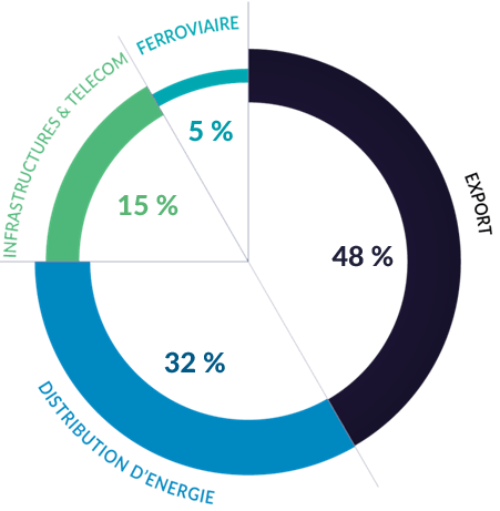 Turnover Breakdown By Activity - Circle (451x461)