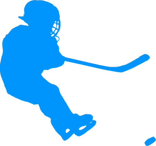 Hockey Clipart Hoki - Personalisierter Hockey-spieler Ornament (500x470)