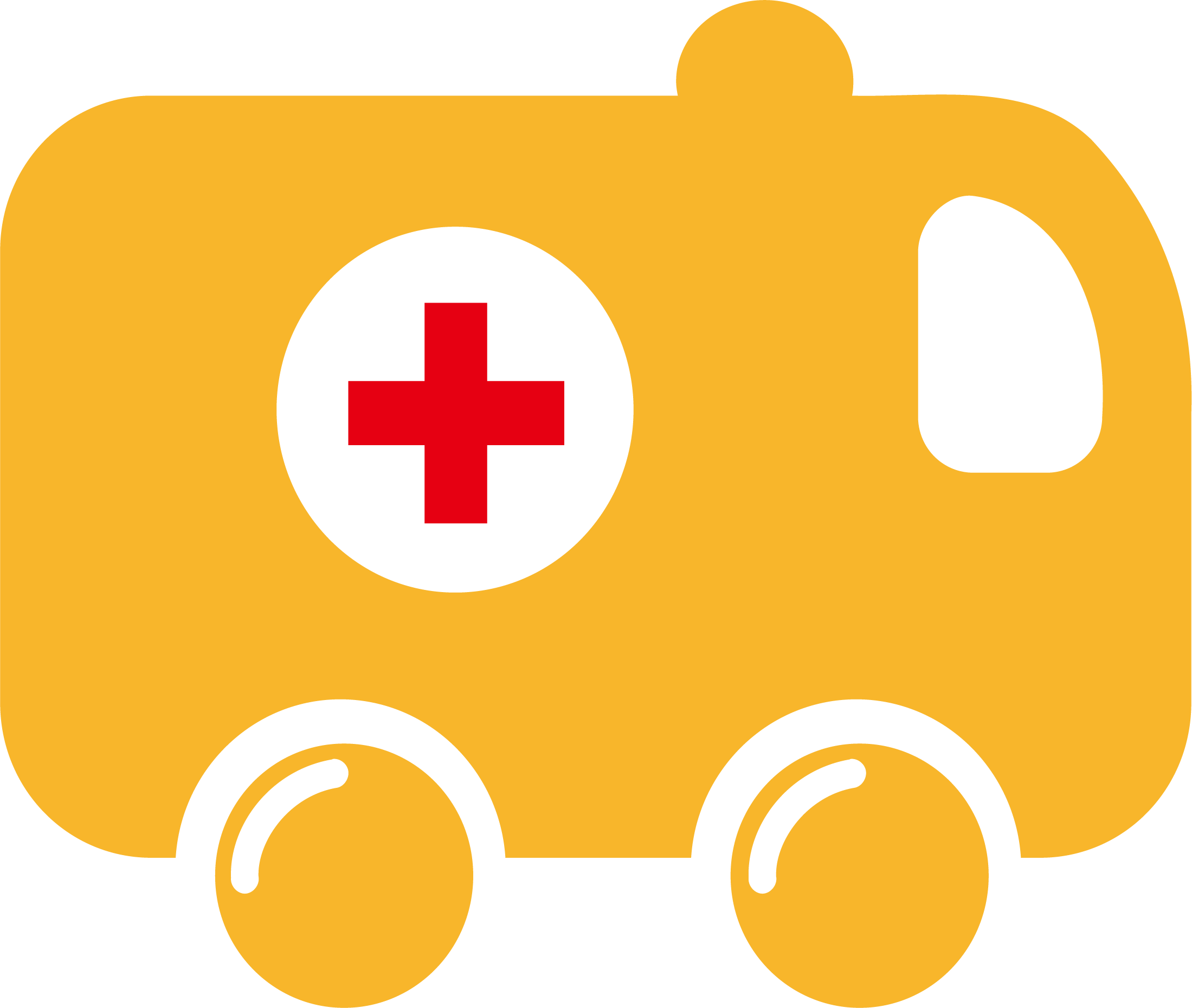 Ambulance Icon - Yellow Ambulance - Ambulance Icon Yellow (2199x1859)