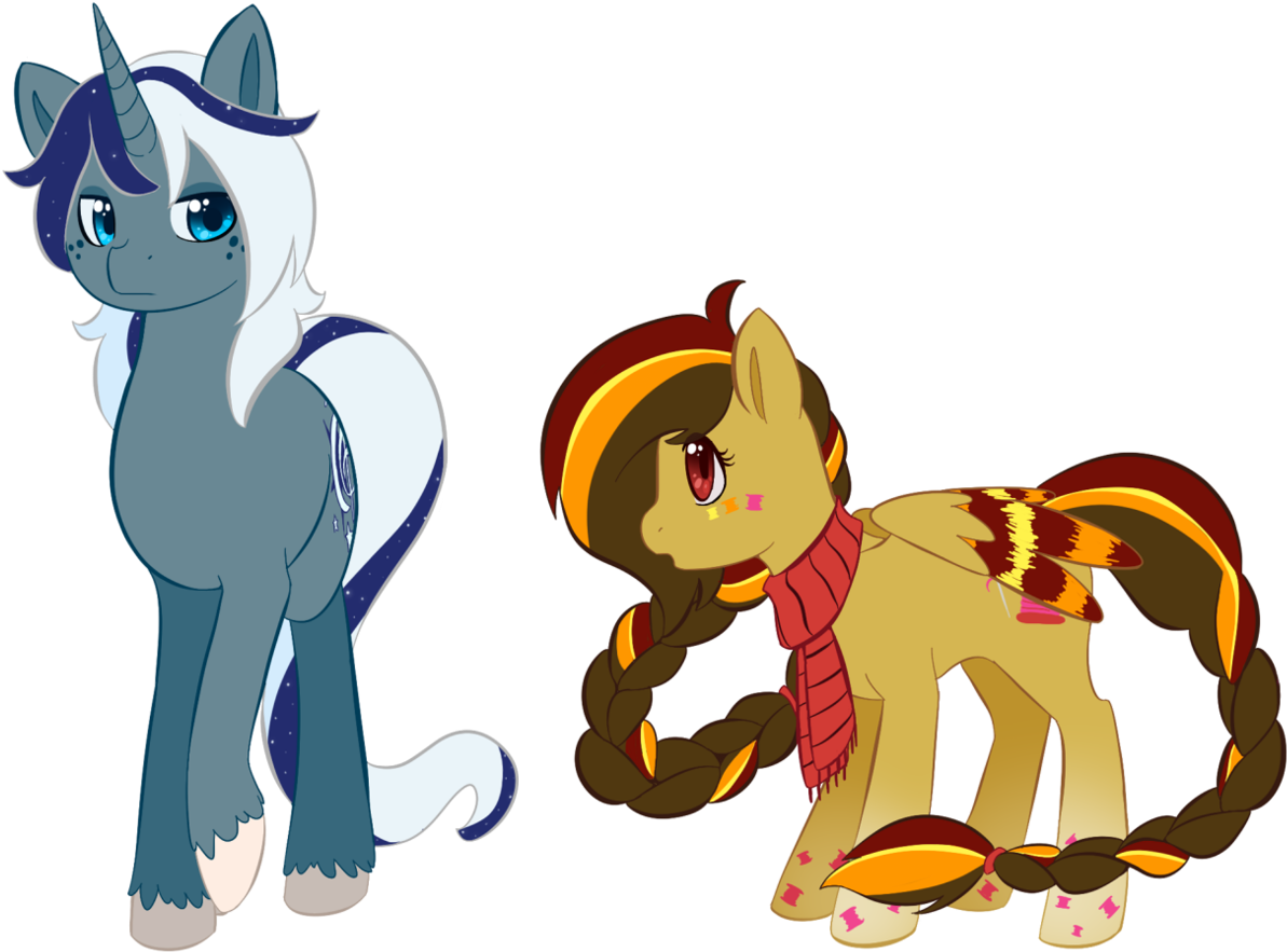 Uncertainstardust, Braid, Braided Tail, Oc, Oc - Cartoon (1280x935)