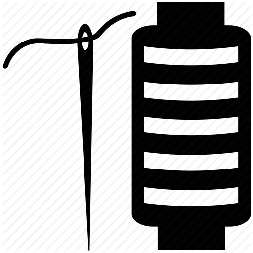 Sewing Needle And Thread - Needle And Thread Sewing (512x512)