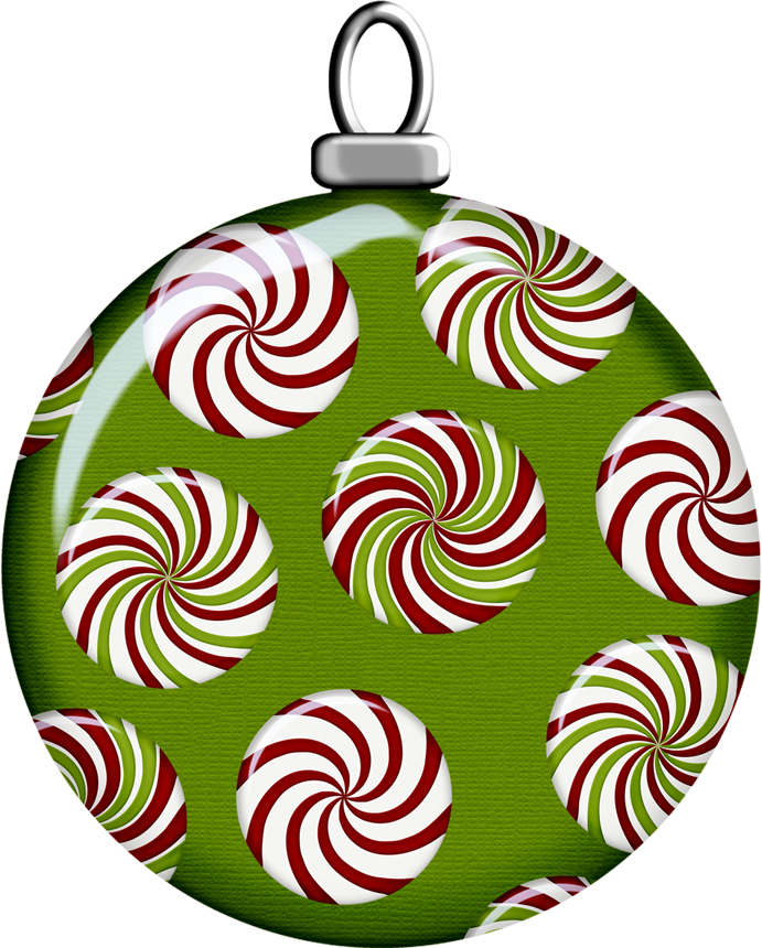 Esferas Navidadnavidad Clipartdibujos - Stick Candy (691x860)