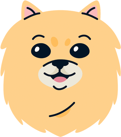 Pomeranian Clipart Transparent - Pomeranian Svg (512x512)