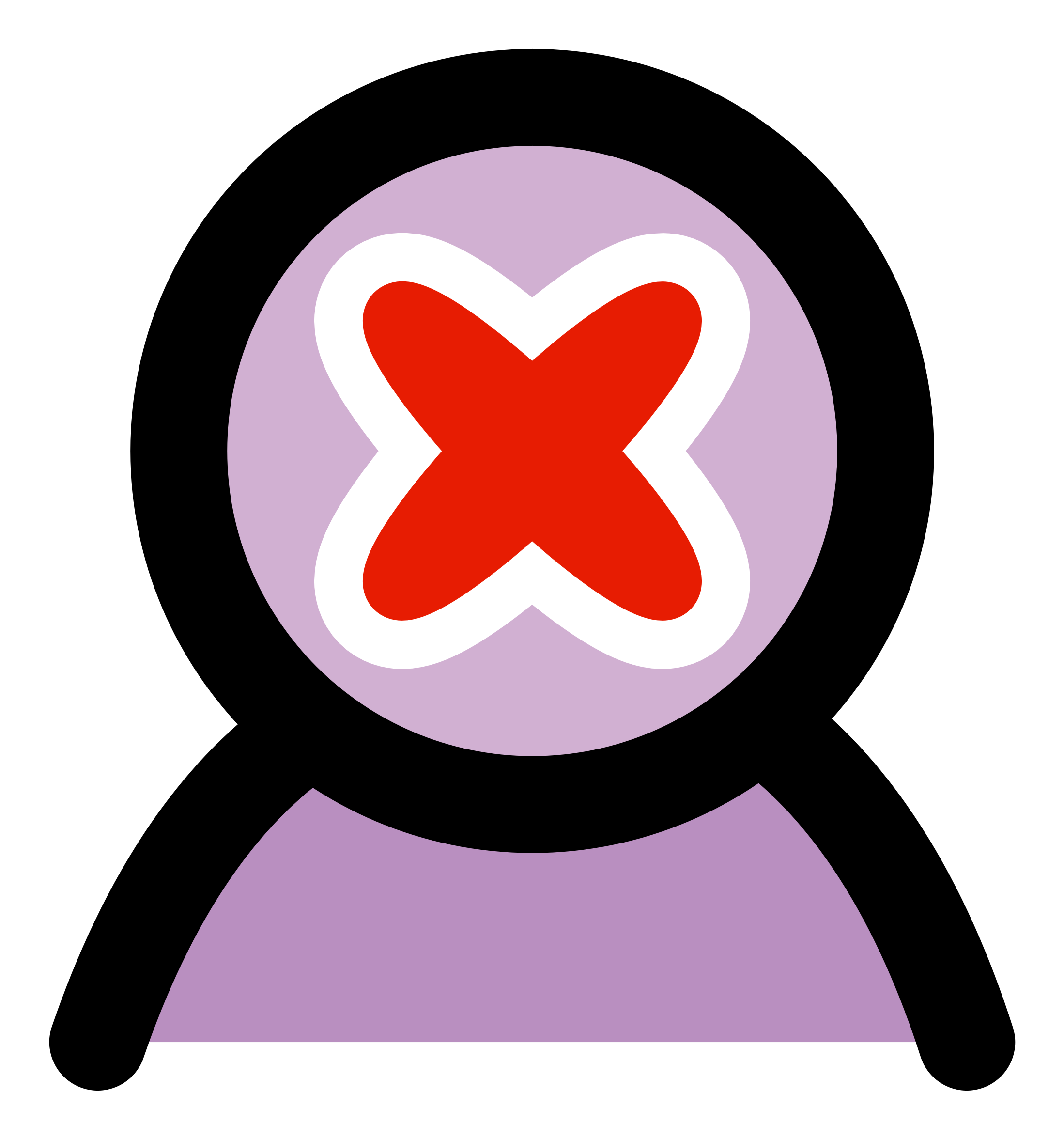 Delete User - Clip Art (2400x2400)