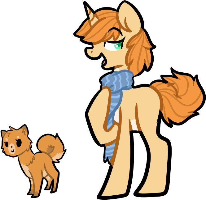 Pomeranian Pony Pet - Cartoon (750x700)
