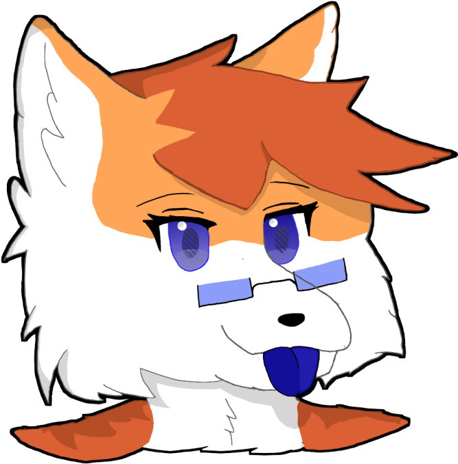 "cade, The Adorable Pomeranian" Telegram Sticker - Cartoon (800x756)