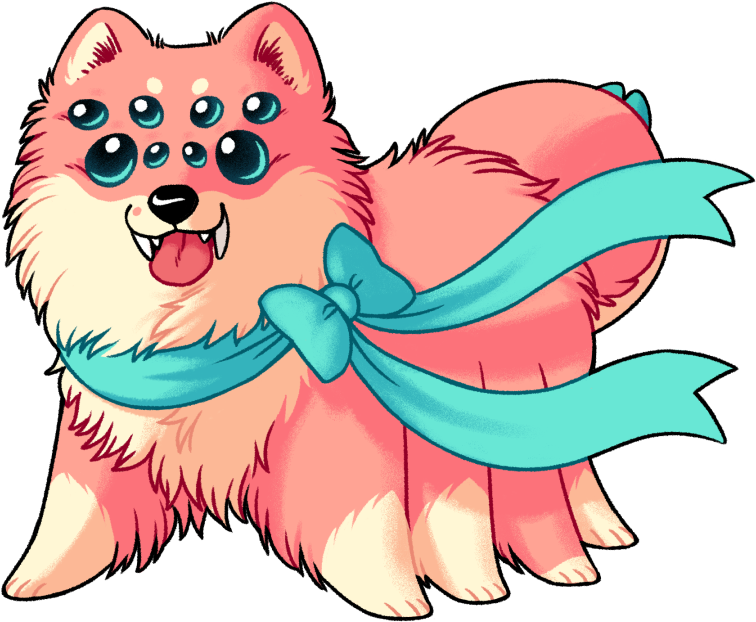 Pomerantula - Bonnie - Art (900x772)