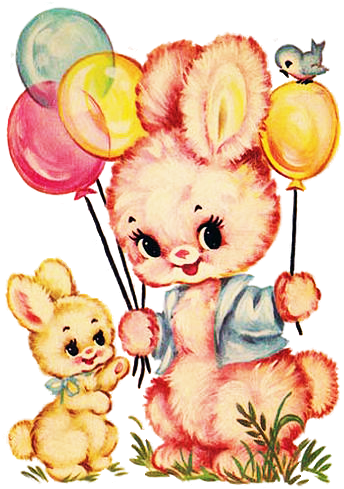 Creepy Clipart Easter - Cuteness (358x500)