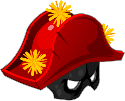 Punchinello's Mask - Chapeau Lichinelle (500x500)