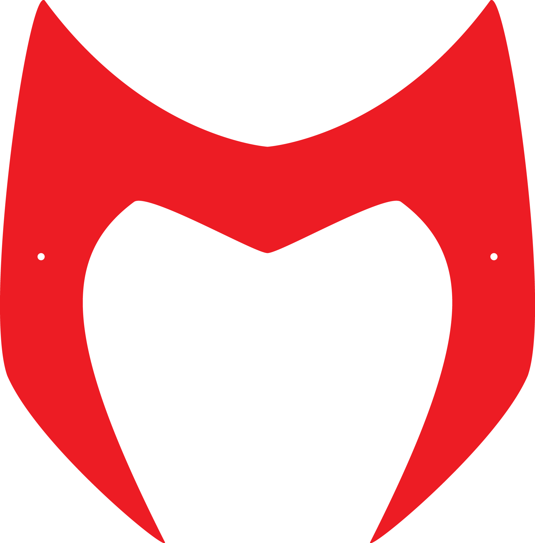 We Posted Them All Here So You Could See Them At A - Scarlet Witch Mask Template (1846x1874)