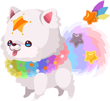 Dogstar Rainbow - - Kingdom Hearts Union X Pets (396x365)