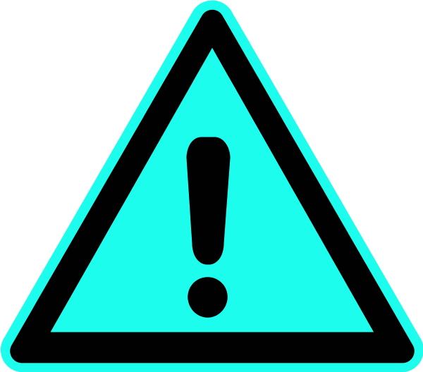 Caution Triangle Clipart - Exclamation Point In Triangle (600x528)