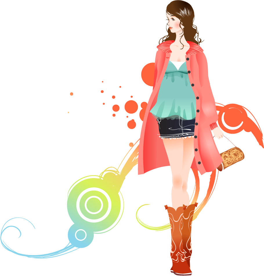 Fashion Girl Png Image - Fashion Girl Png (910x950)