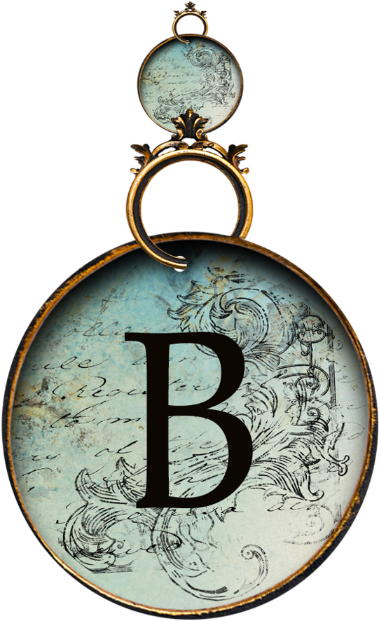 Alfabeto Antiguo Redondo - Letter (793x1024)