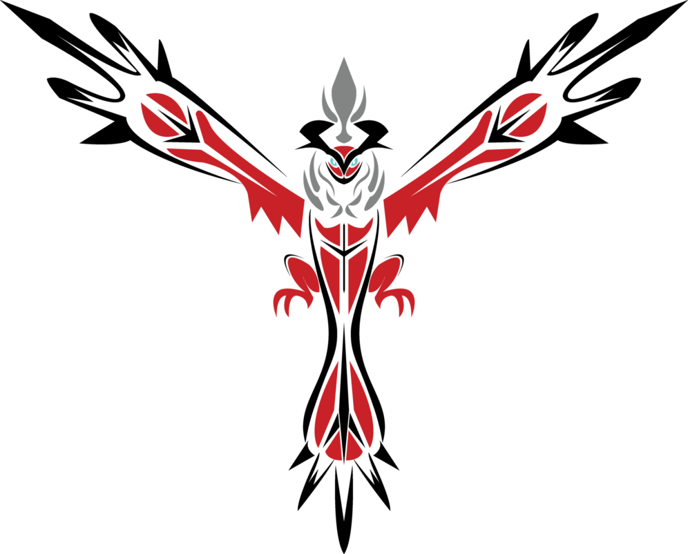 Tribal Yveltal By Katlyon - Pokemon Tribal Yveltal (996x802)