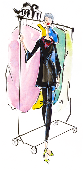 ""our Zesta Style Fashion Show Was Our Best Fundraiser - Illustration (289x596)