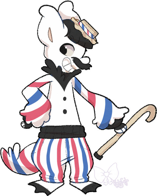 Barber Shop Pole By Thekingdomofgriffia - Cartoon (614x797)