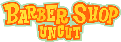 Game Logo Barber Shop Uncut - Game Logo Barber Shop Uncut (544x234)