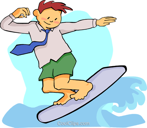 Business Surfing Web Royalty Free Vector Clip Art Illustration - Clip Art (480x418)