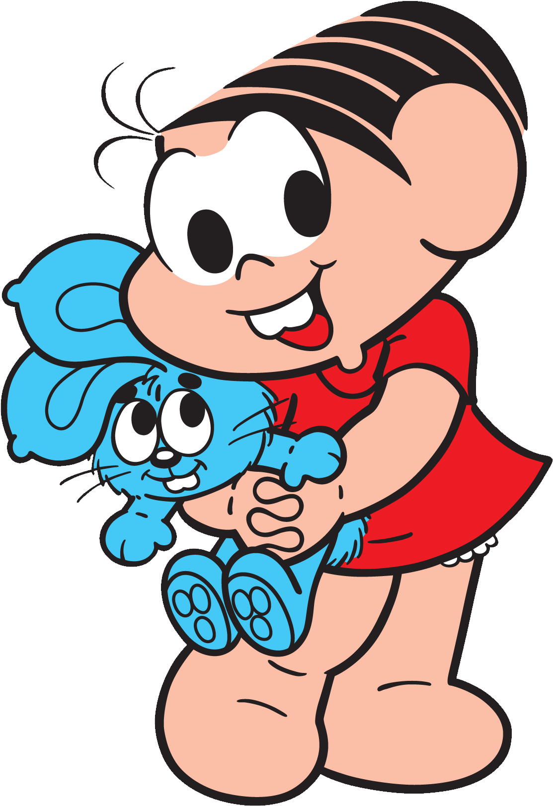 Mônica Cebolinha Magali Cascão Chico Bento Turma Da - Child Cancer Awareness Characters (1172x1657)