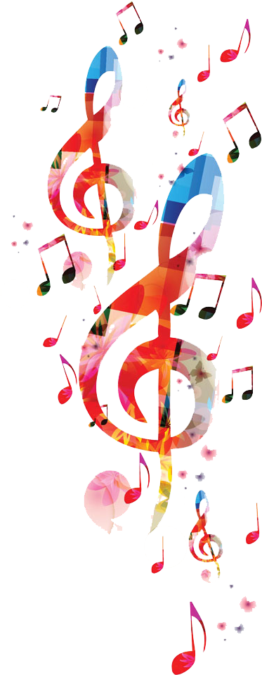 Vector Musical Notes Background - Music Background Designs Png (992x1000)