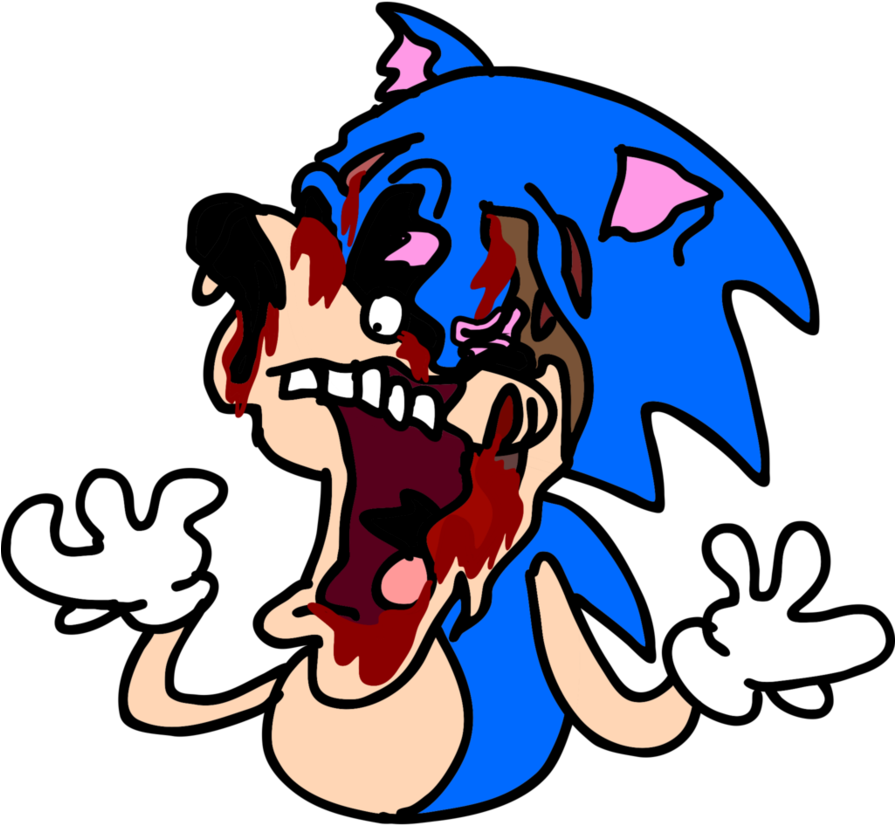 When Amy Shows Sonic Her Boobs By Superzachbros123 - Art (894x894)