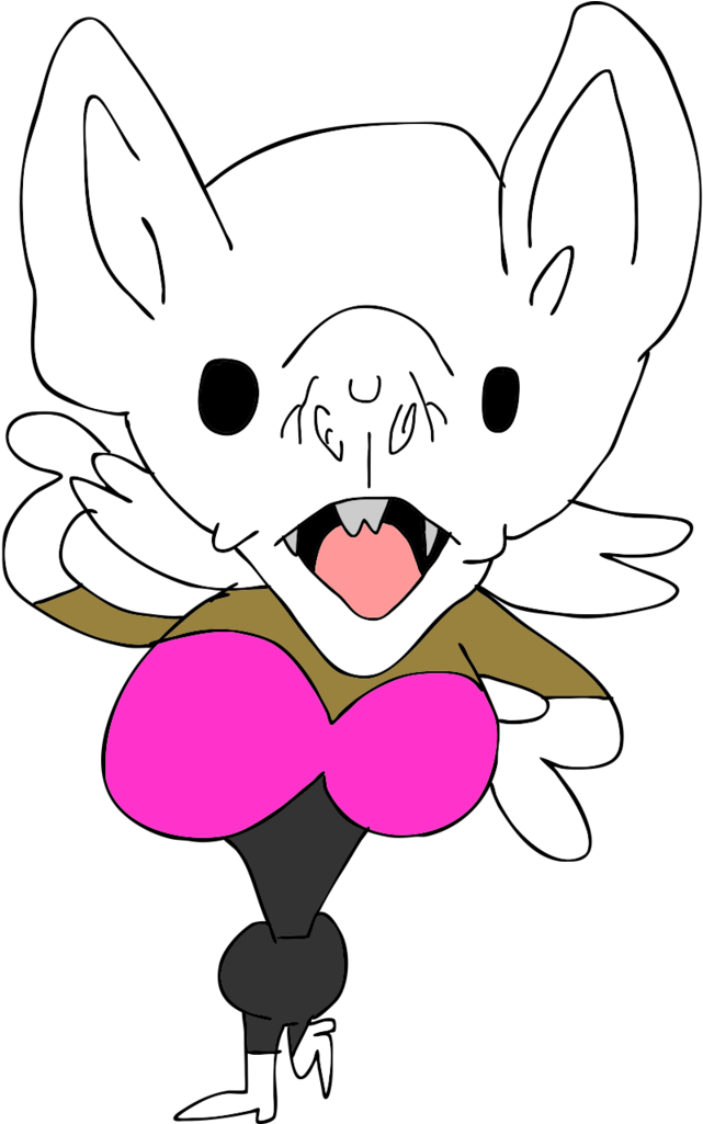 Boobs The Bat By Superzachbros123 Boobs The Bat By - Drawing (1024x1024)