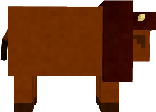 The Side Profile Of A Bison - Plywood (674x447)