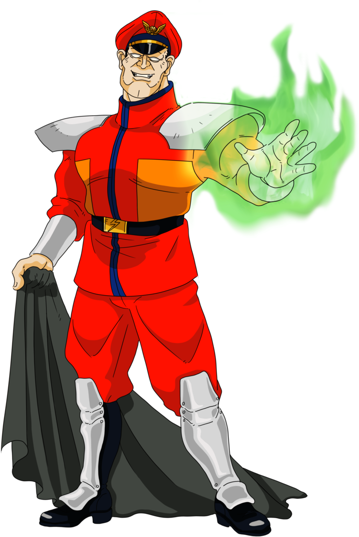 Bison / Vega Street Fighter 30th Anniversary By Shadaloo1989 - M Bison Street Fighter Png (748x1068)