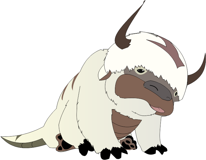 Appa, The Flying Bison By Luizfh - Avatar The Last Airbender Appa (706x551)