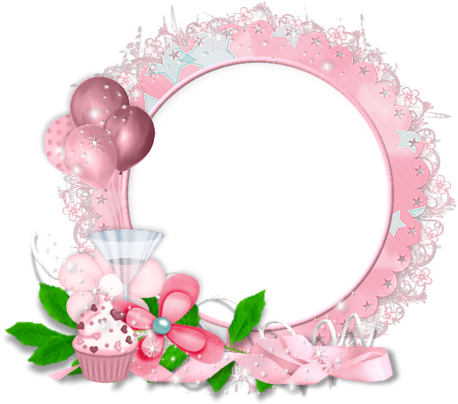 Designz Ftu Cluster Frame Birthday - Birthday Photo Frames Transparent (725x585)