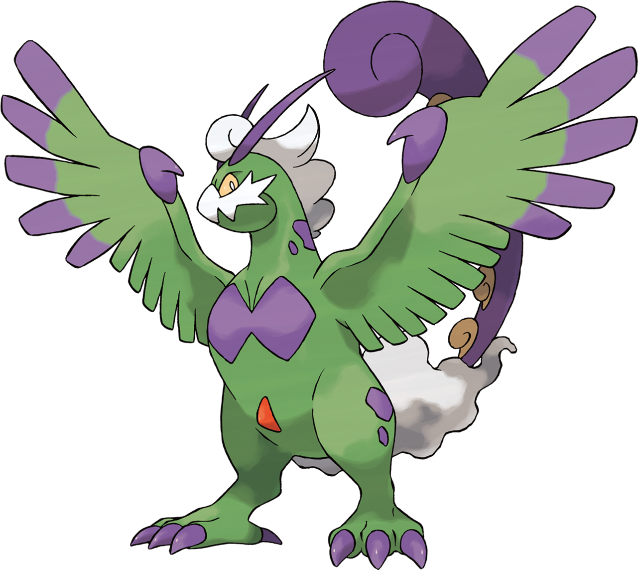Why Does Therian Forme Tornadus Have Cleavage It Is - Pokemon Tornadus (1280x1280)