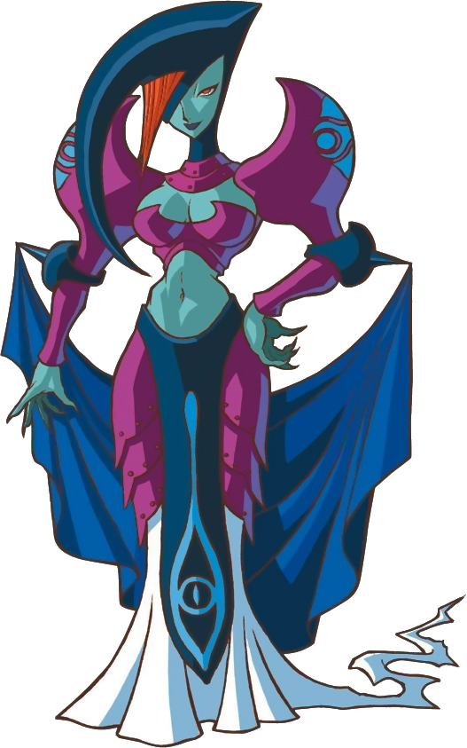 If You Look At Veran And Nabooru's Concept Art - Oracle Of Ages Veran (527x843)
