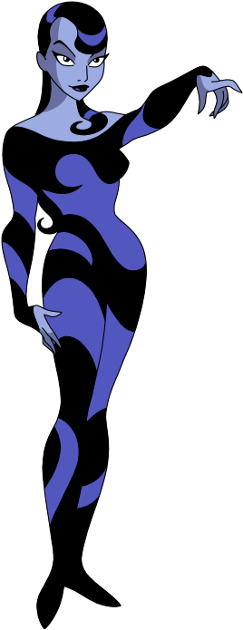 Inque Is The Literal Embodiment Of - Inque Batman Beyond Drawing (400x800)