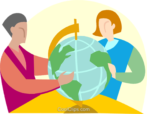 Choosing A Destination Royalty Free Vector Clip Art - Student (480x371)