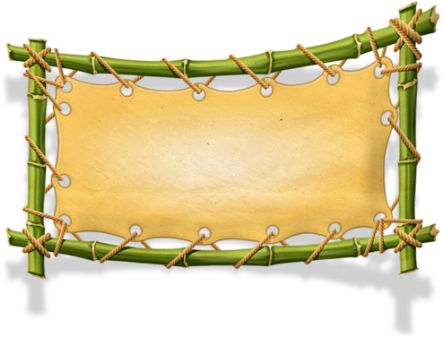 Etiquettes - Page - Jungle Sign Clipart (500x389)