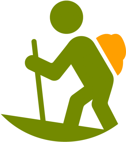 Turista Rural - Icono De Turismo Png (600x600)