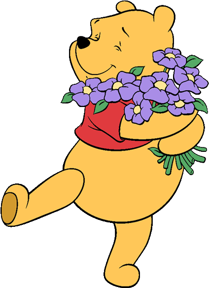 Classic Winnie The Pooh Clipart - Winnie The Pooh Clipart (450x591)