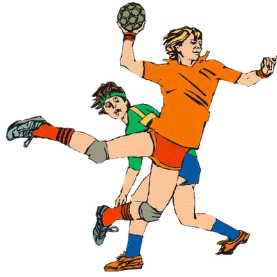 Handball - Jugador De Balonmano Gif (400x400)