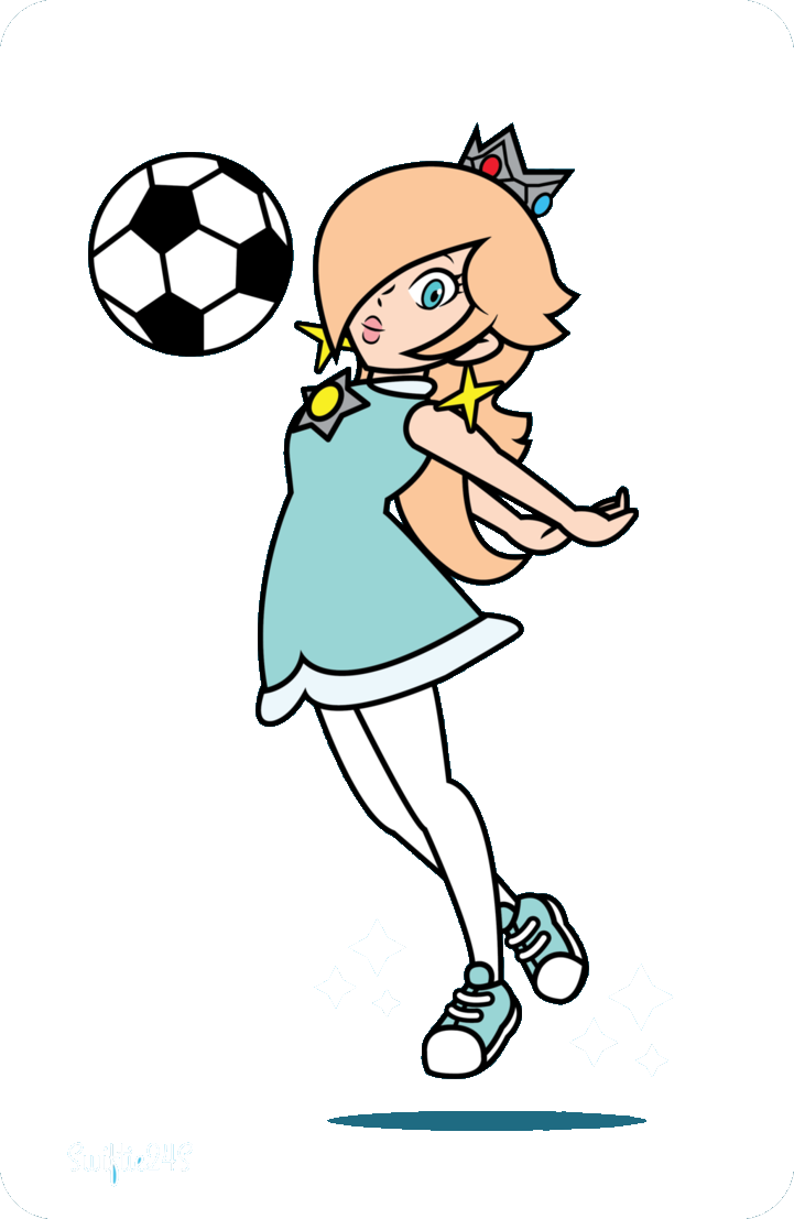 Soccer Rosalina Mario Sports Superstars By Swiftie24s-db08wm8 - Rosalina (721x1107)