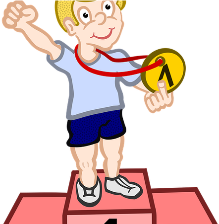 Winner Clipart Sports Day - Clip Art (450x450)