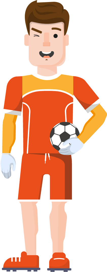 This Vector Sport Character Set Comes For Free And - Portable Network Graphics (1056x1420)