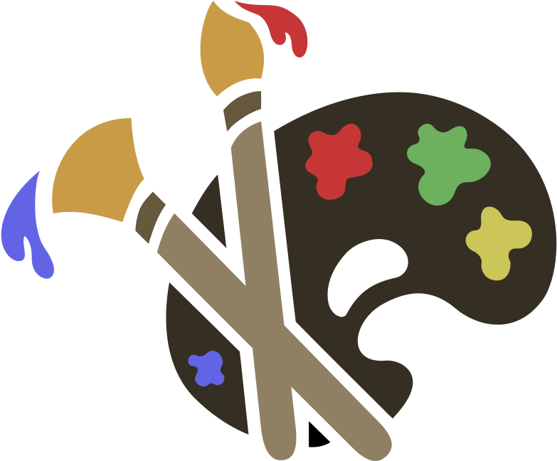 Medium Image - Colour Palette Clipart (905x750)