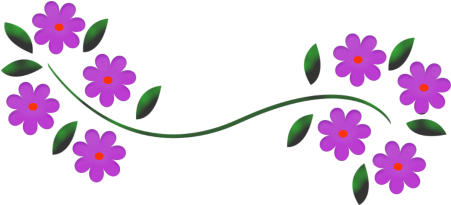 Vectors, Floral, Leaves, Flowers, Hair Slide, Blossoms, - Ink Brush (512x384)