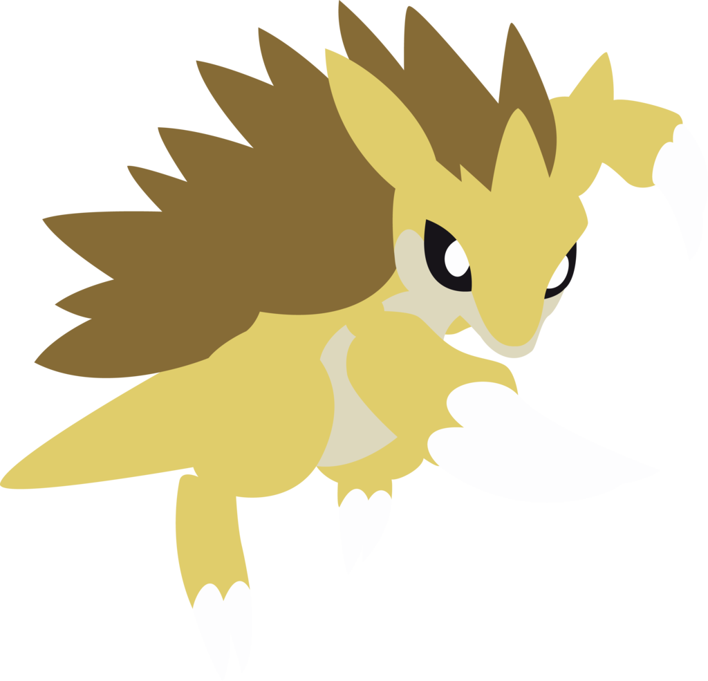 Sandslash Vector By Chelagirl On Deviantart - Sandslash 4 Gen Shiny (1024x985)