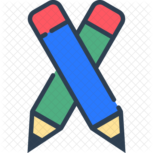 Pencil Icon - School (512x512)