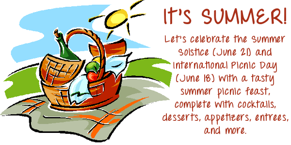 International Picnic Day Clip Art (600x300)