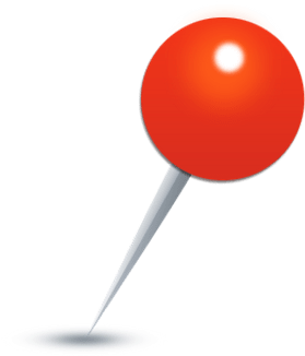 Red Push Pin Transparent Png - Red Push Pin Png (400x400)
