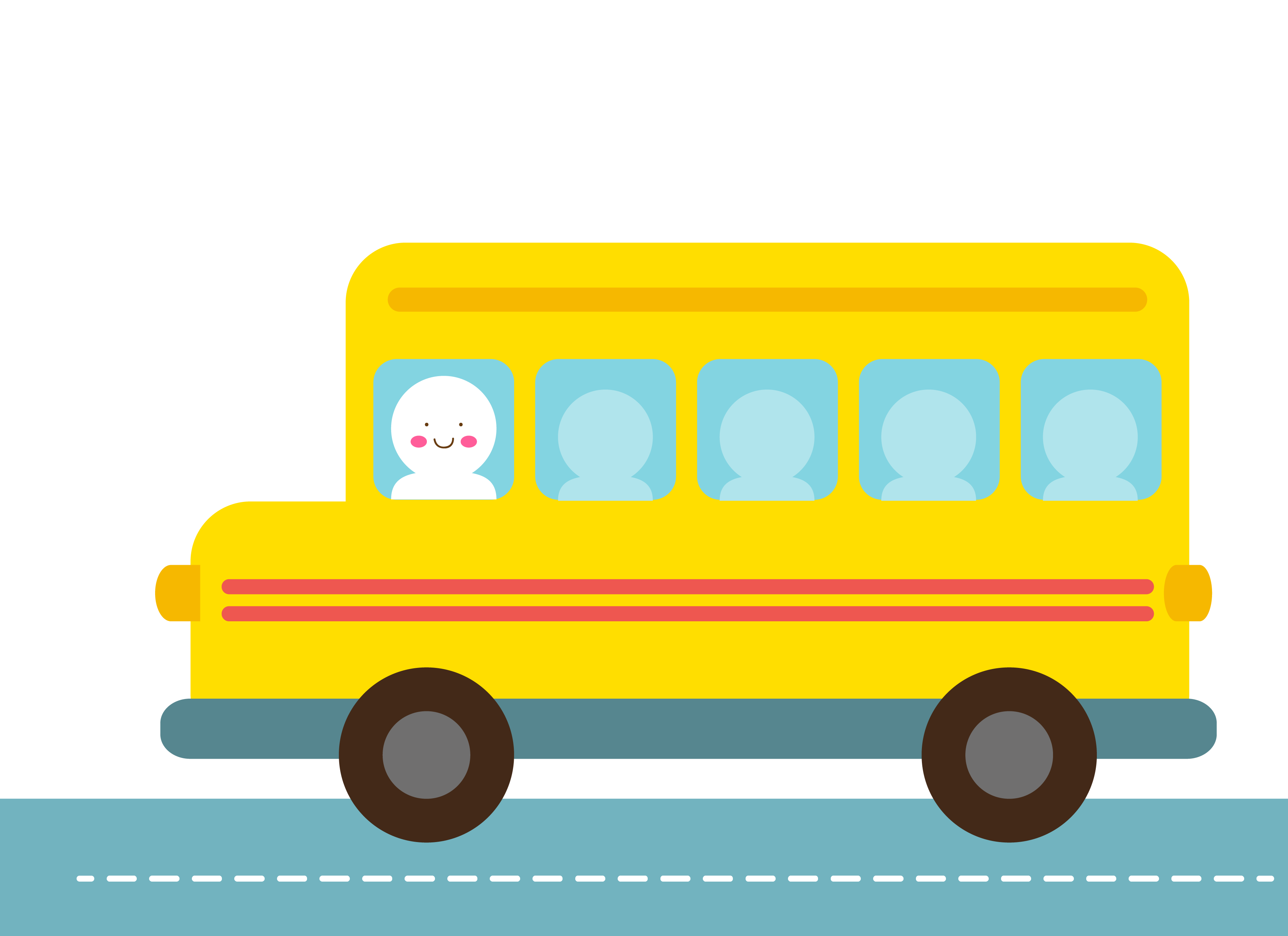 School Bus Yellow Student - School Bus Yellow (3645x2650)