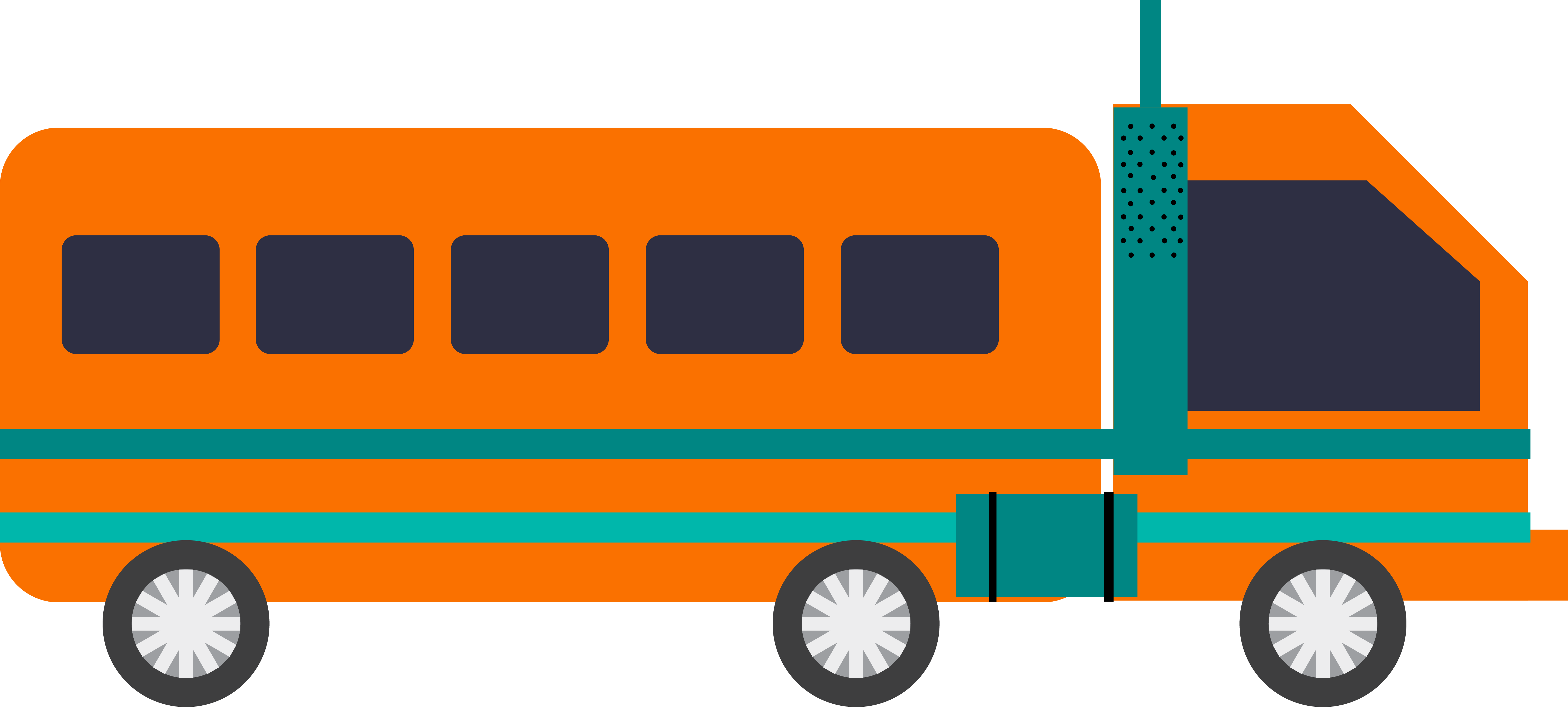 Bus Transport Euclidean Vector - Vehicle (6007x2709)